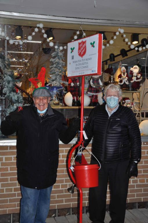 Kiwanis Rings The Bell For Salvation Army